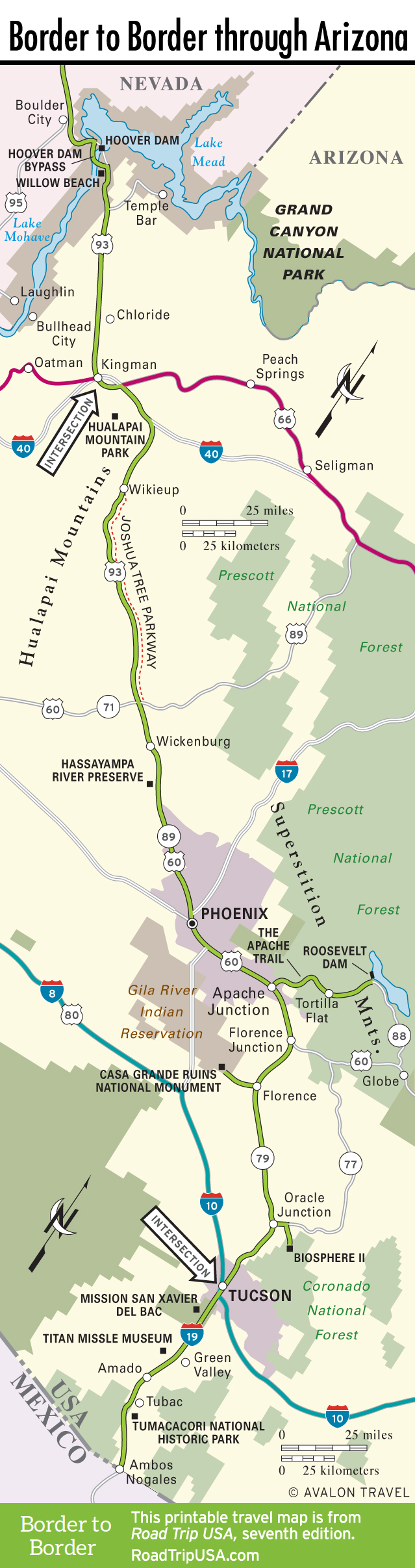 Arizona road trip: U.S. 93 from Phoenix to Las Vegas