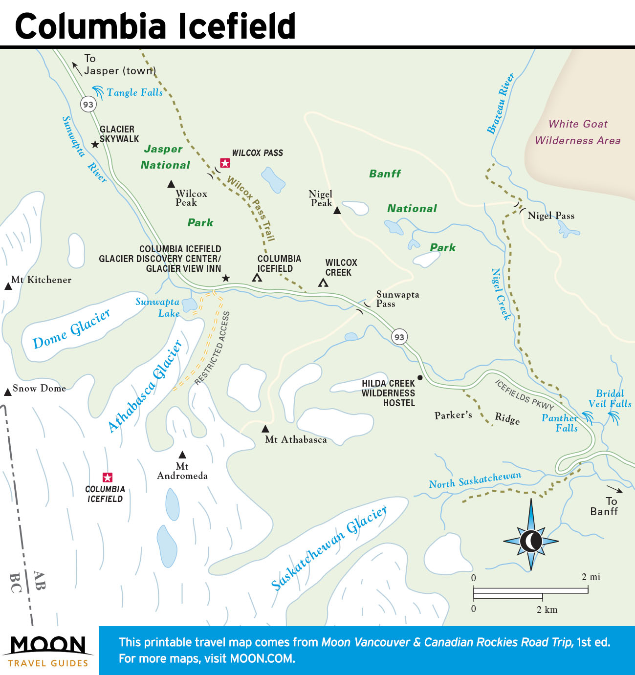 Columbia Icefield, Canada, Map, & Facts