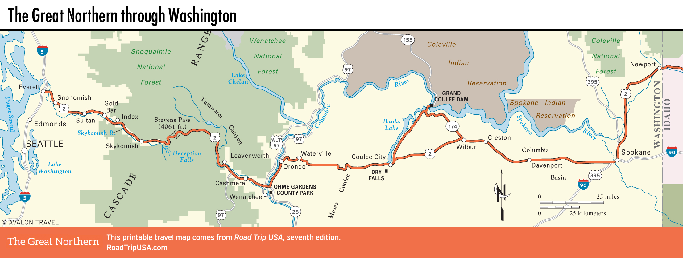 Highway 2 Montana Map Us Highway 2 Road Trip – The Great Northern | Road Trip Usa