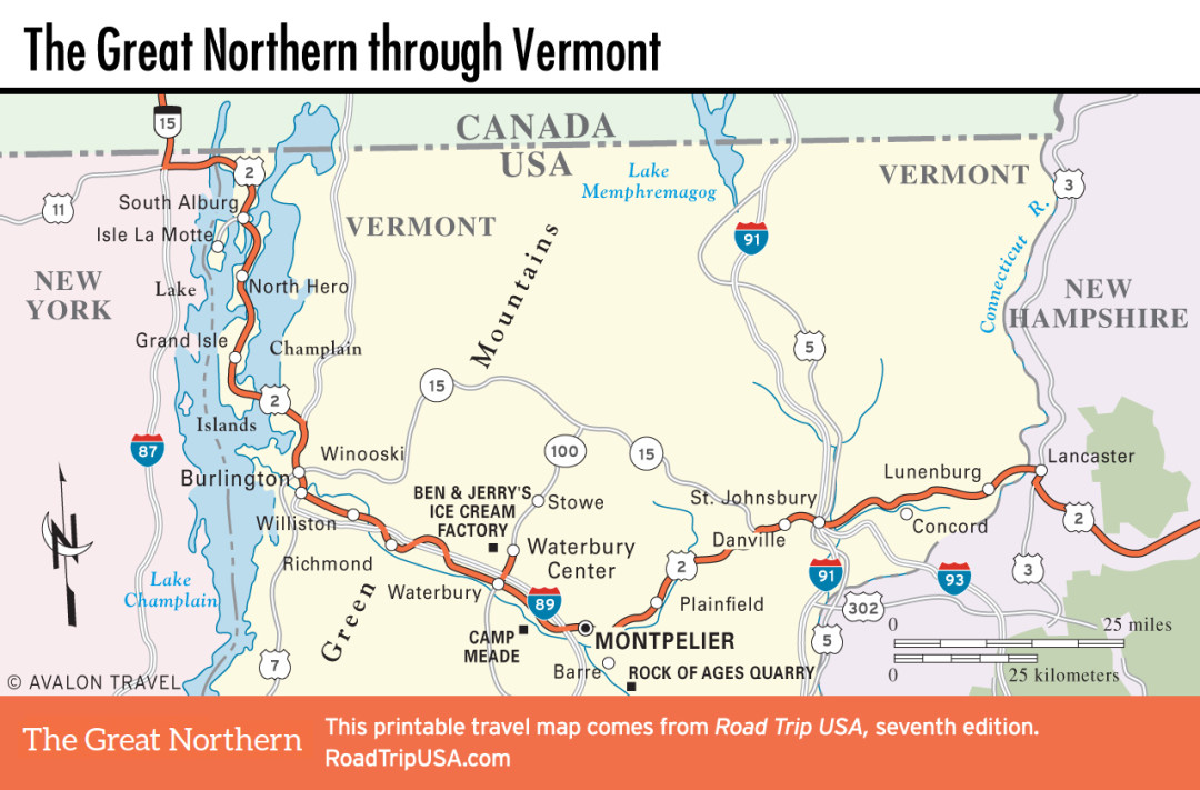 Exploring Vermonts Lake Champlain Islands The Great Northern Route 2801