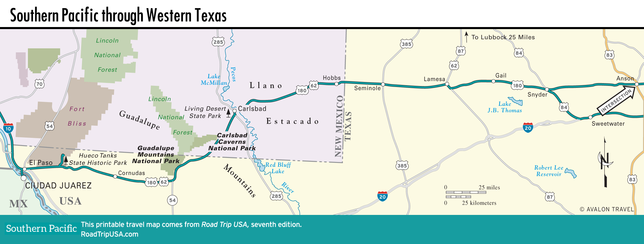 i 20 highway map