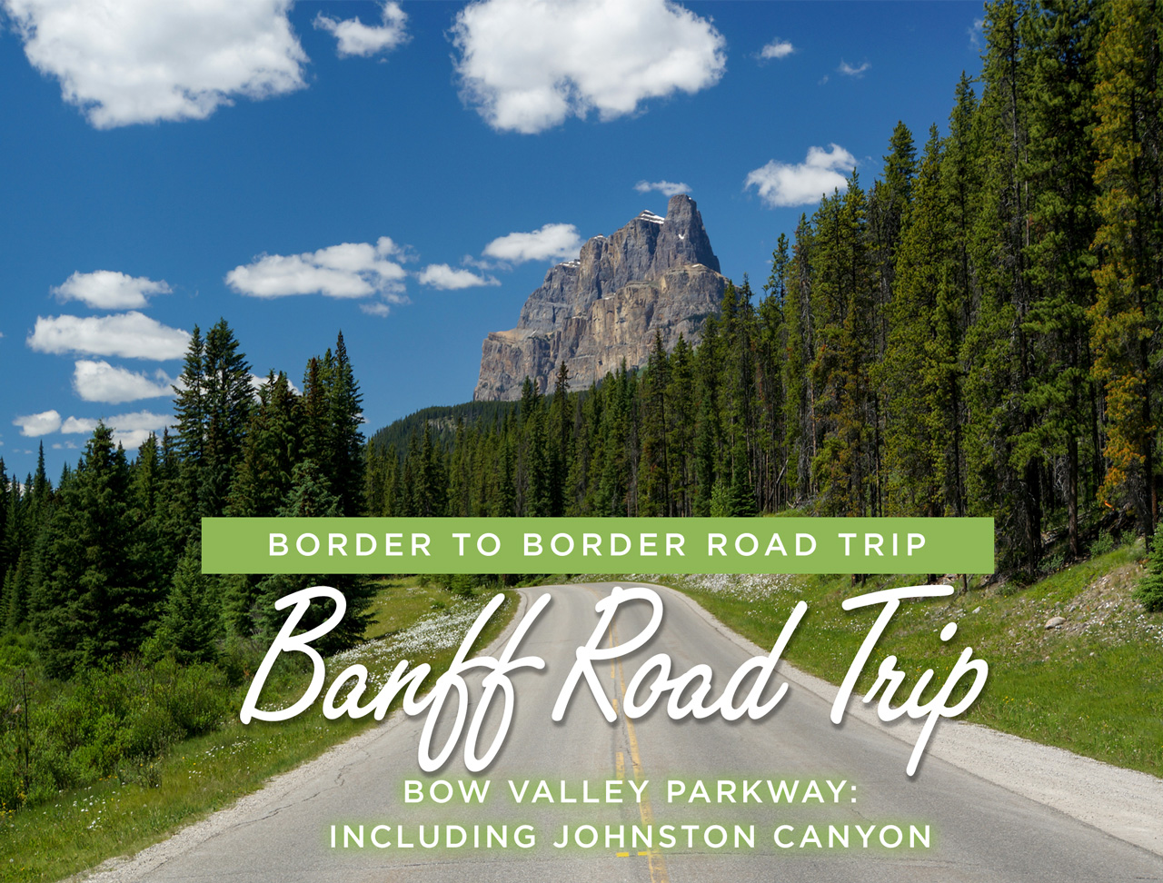 Banff Road Trip Bow Valley Parkway ROAD TRIP USA